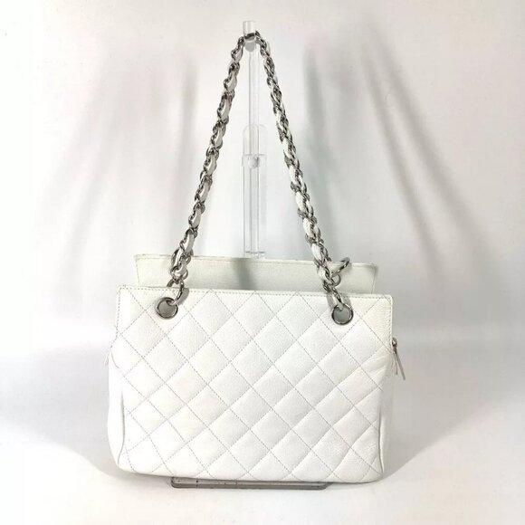 CHANEL CC Mark Timeless Matelasse Quilted Chain Shoulder Bag Tote Bag - Picture 3 of 13